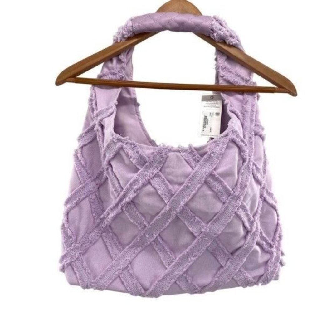 Urban Expressions Barbuda Hobo Bag in Lavender New - Picture 11 of 16